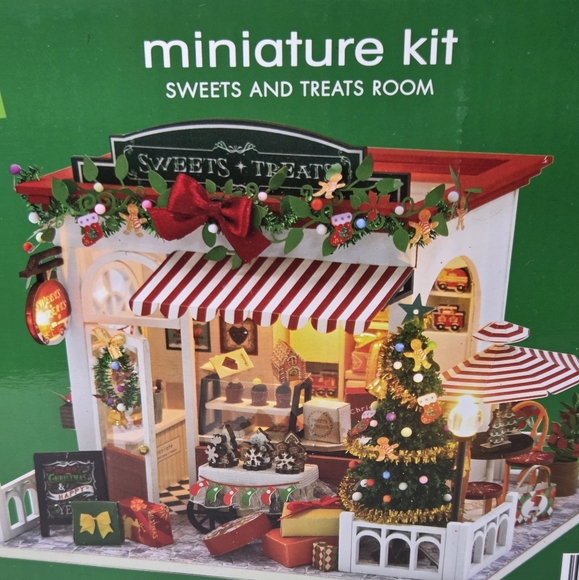 Christmas Miniature Kit Sweets And Treats Gingerbread Cookie Bakery - Picture 5 of 8